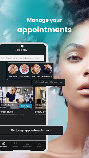 Booksy for Customers الحاسوب