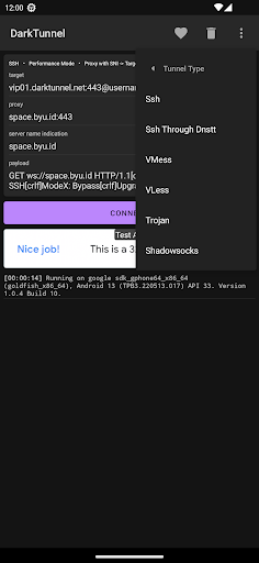 komputer DarkTunnel - SSH DNSTT V2Ray