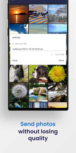 komputer zipNship: Zip Unzip & Share