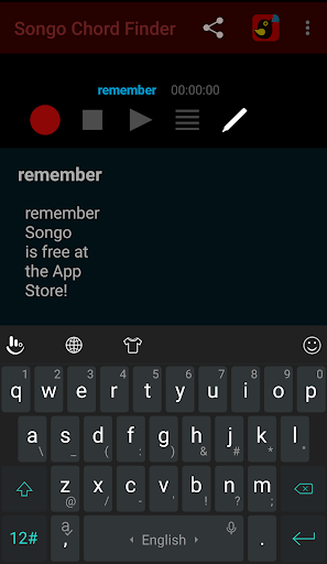 komputer Songo Chord Finder