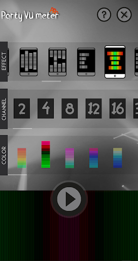 komputer Party VU meter