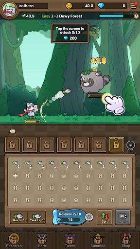 Cat Hero : Idle RPG ПК