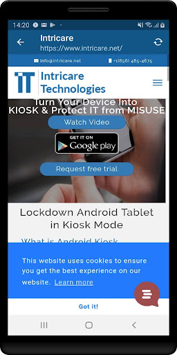 komputer Kiosk Lockdown (Go Browser)
