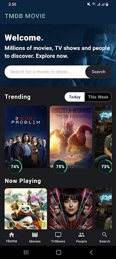 Track Movies Powered by TMDB