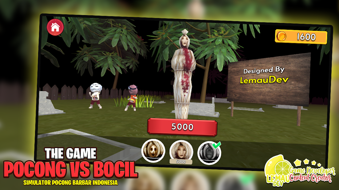 Download Simulator Pocong Vs Bocil 3d On Pc With Memu