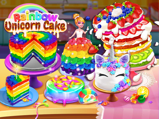 cucinare la torta di unicorno