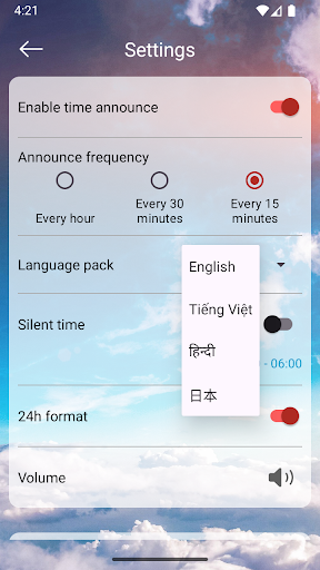 Đồng hồ nói - Speaking clock PC