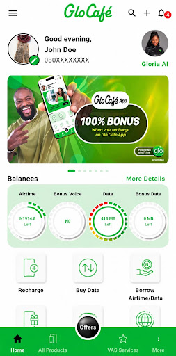 Glo Cafe Nigeria PC