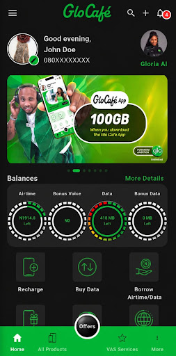 Glo Cafe Nigeria PC