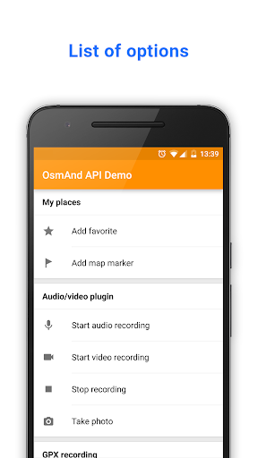 OsmAnd API Demo