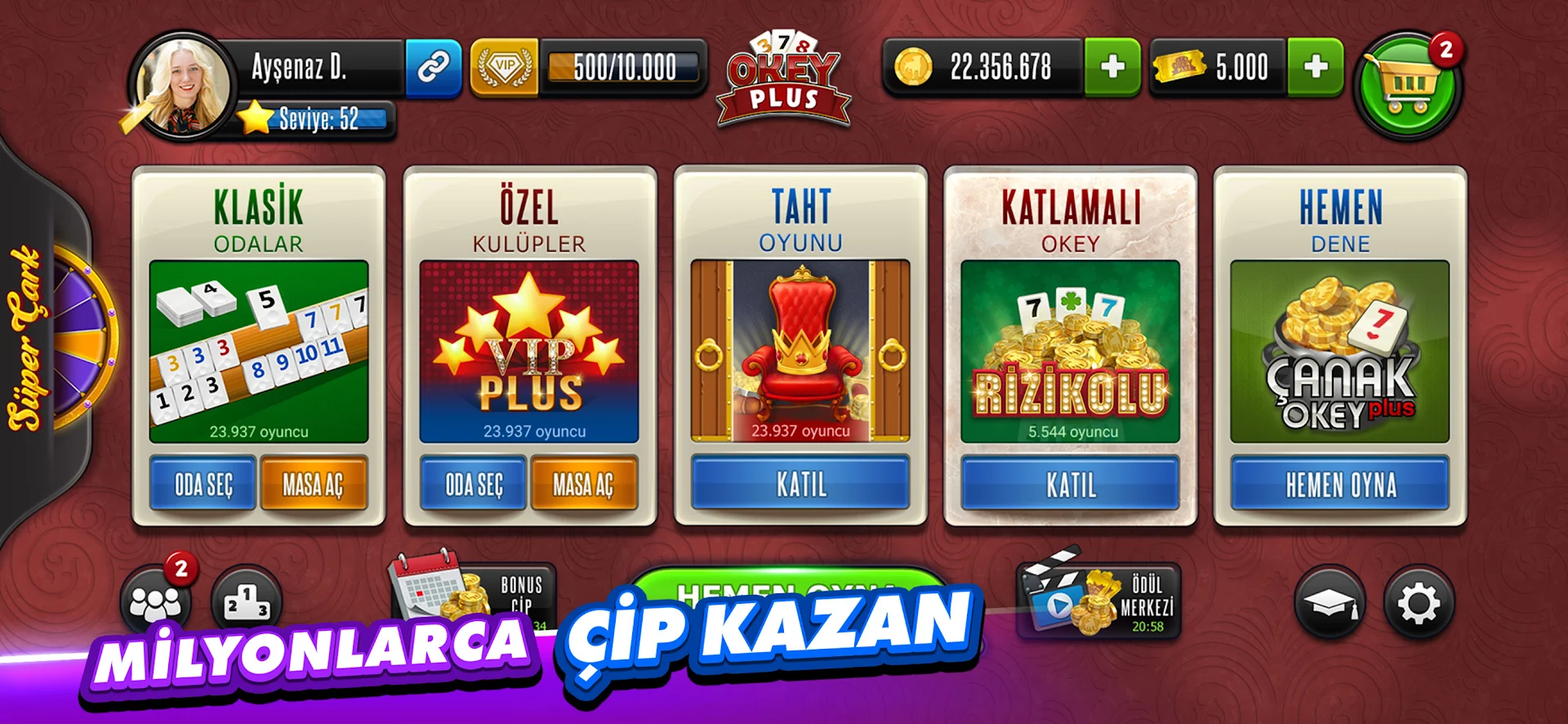 Okey Plus PC