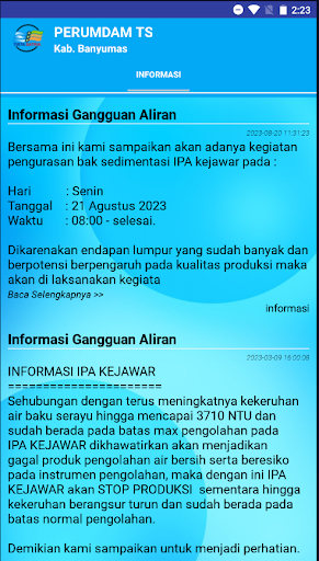 Info Perumdam TS PC