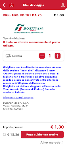 Busitalia Veneto PC