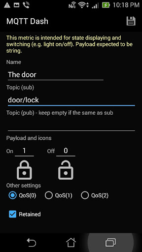 MQTT Dash (IoT, Smart Home) PC