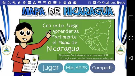Juego del Mapa de Nicaragua PC