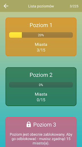 Miasta świata: Quiz, Gra, Game