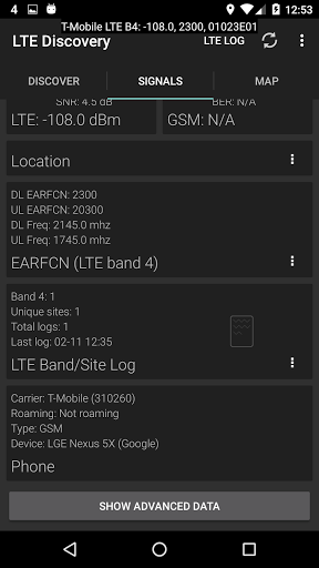 komputer LTE Discovery (5G NR)