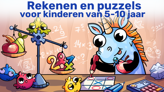 Rekenen en puzzels: groep 2,3