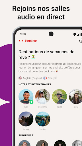 Tandem : échange linguistique PC