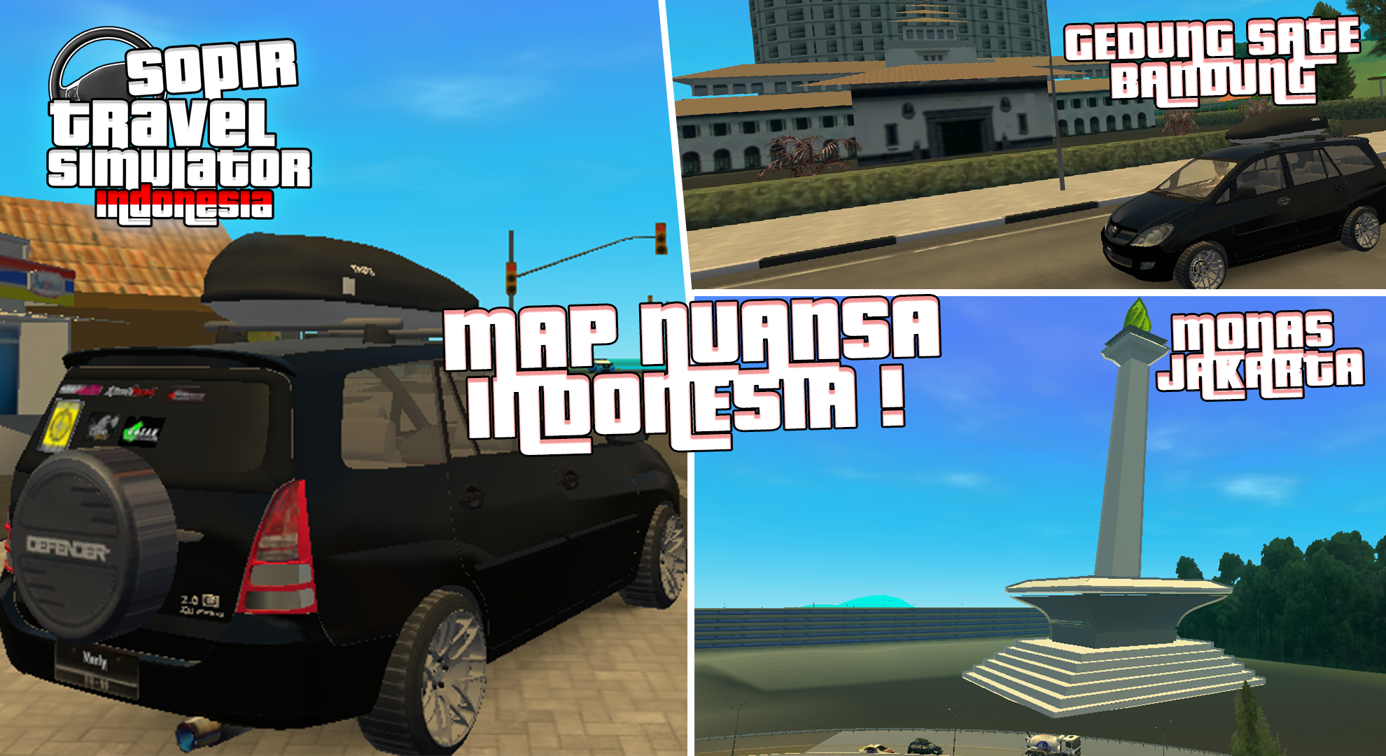 supir travel simulator indonesia
