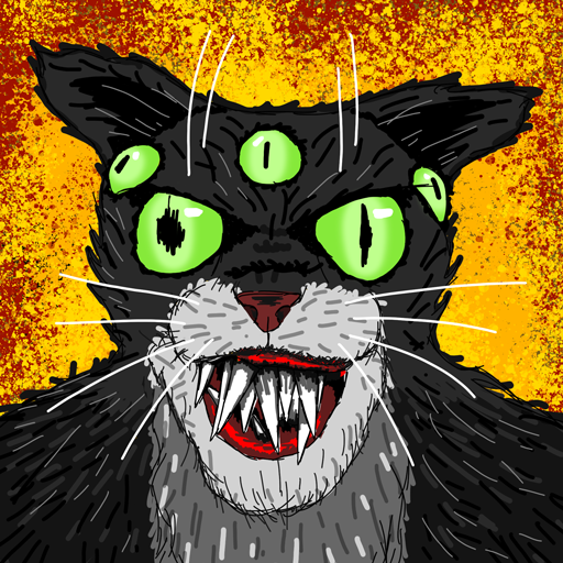 Cat Fred Evil Pet. Horror game PC