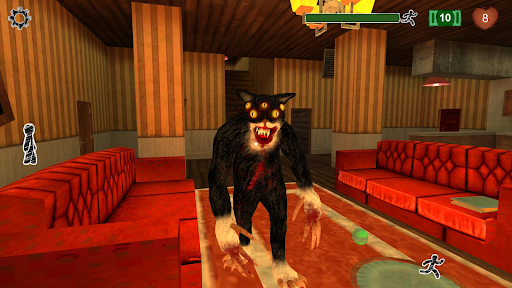 Cat Fred Evil Pet. Horror game PC