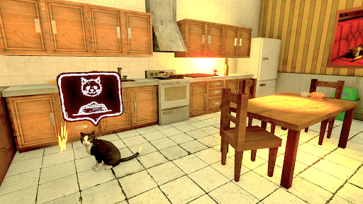 Cat Fred Evil Pet. Horror game PC