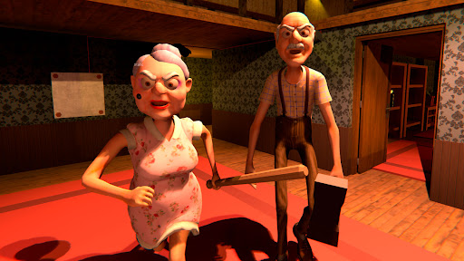komputer Grandpa And Granny Home Escape