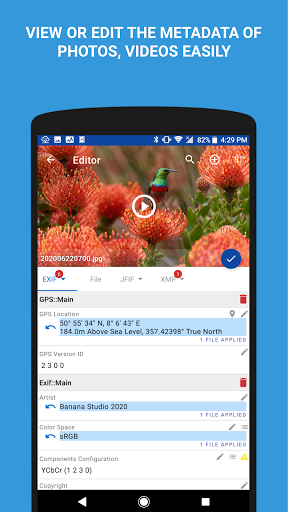 EXIF Pro: ExifTool for Android