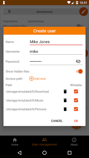 FTP Server - Multiple users PC
