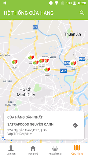 SATRA Loyalty card PC