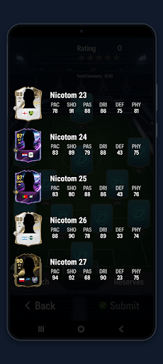 NT FC 27: Draft e collezione
