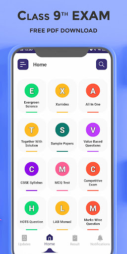 Class 9 Exam app PC