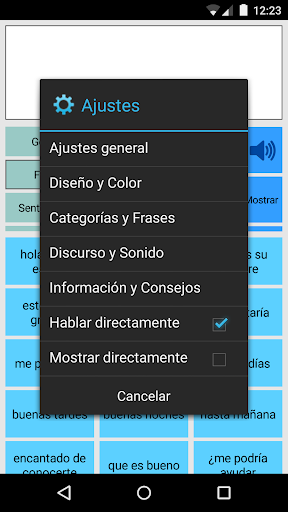 Asistente de voz AAC