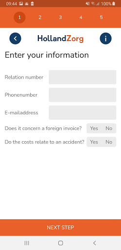 HollandZorg Claims App PC