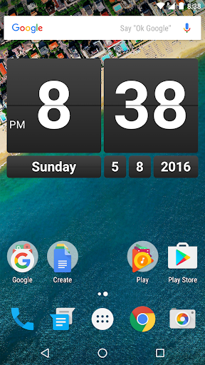 Retro Clock Widget PC