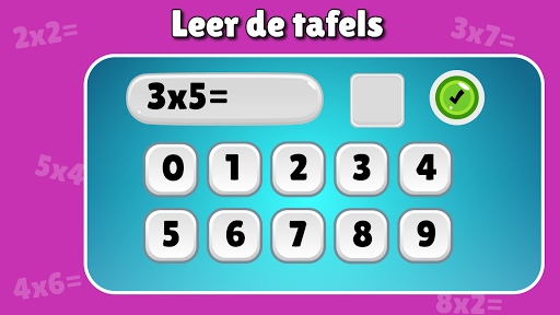 Tafels oefenen - groep 3 t/m 6 PC