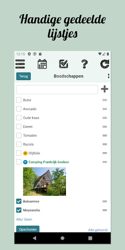 Klender, gedeelde gezinsagenda PC