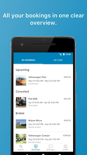 SnappCar - Car sharing & vans