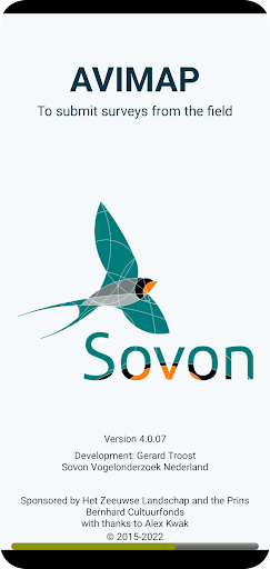 Sovon - Avimap tellinginvoer پی سی