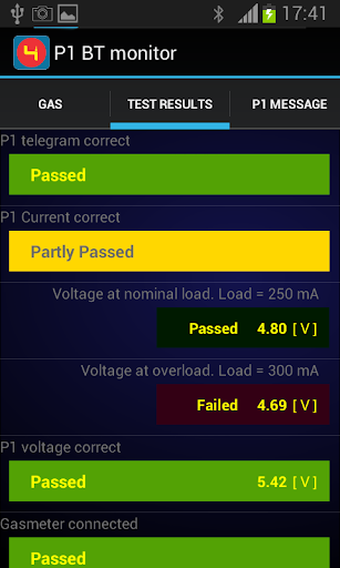 P1 Bluetooth monitor PC