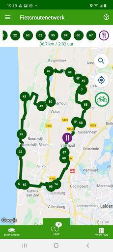 Fietsroutenetwerk PC