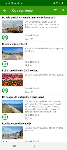 Fietsroutenetwerk PC