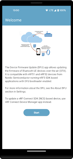 nRF Device Firmware Update PC