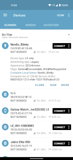 nRF Connect for Mobile PC