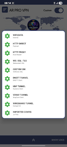 AR PRO VPN پی سی