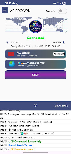 AR PRO VPN پی سی