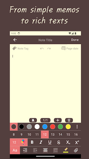 ZZinNote for memo, notes, todo PC
