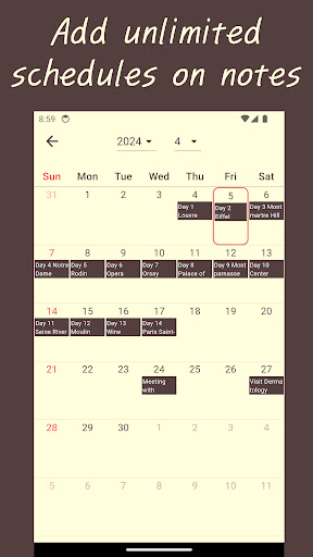 ZZinNote for memo, notes, todo PC