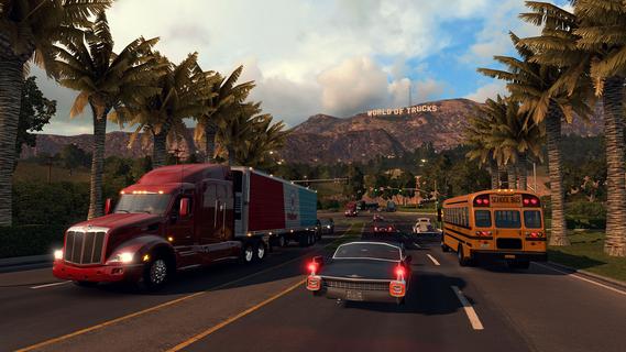 American Truck Simulator Mobil PC